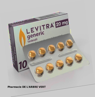 Levitra Vardénafil 20mg